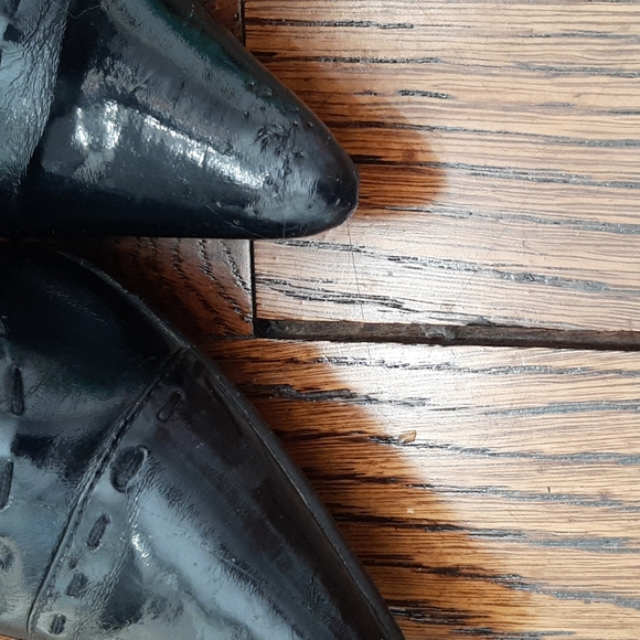 Knee high faux patent leather boots - Picture 8 of 8